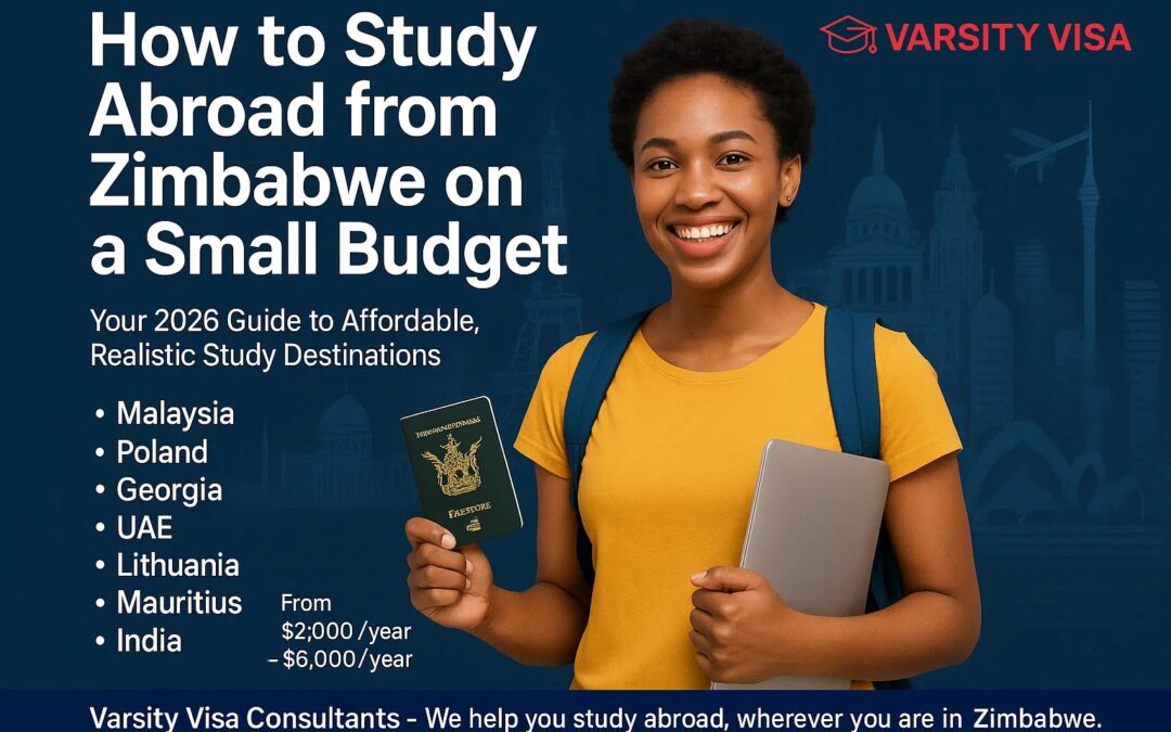How to Study Abroad from Zimbabwe on a Small Budget (2026 Guide)