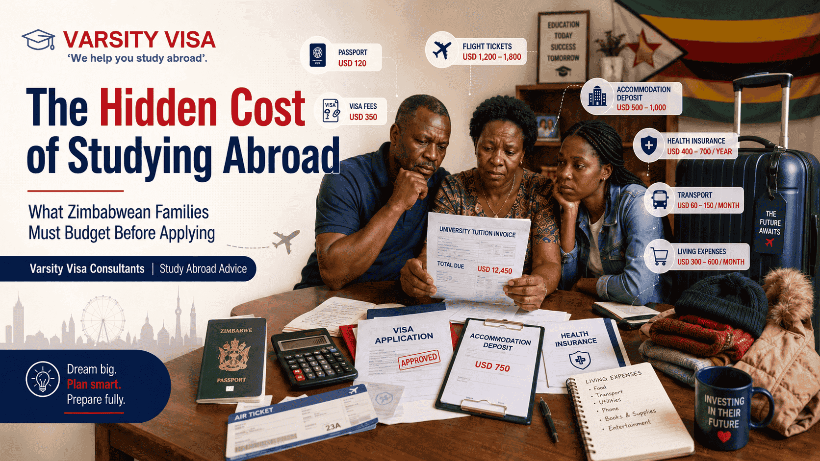 The hidden cost of studying abroad for Zimbabwean families