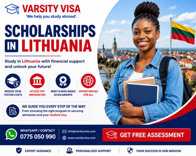 Scholarships in Lithuania for international students
