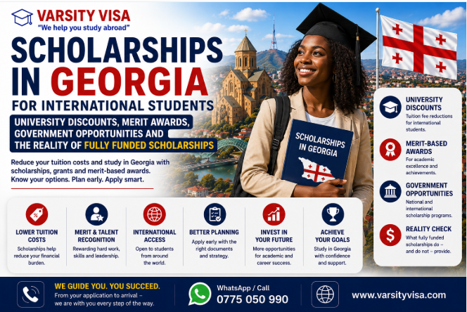 Scholarships in Georgia for international students
