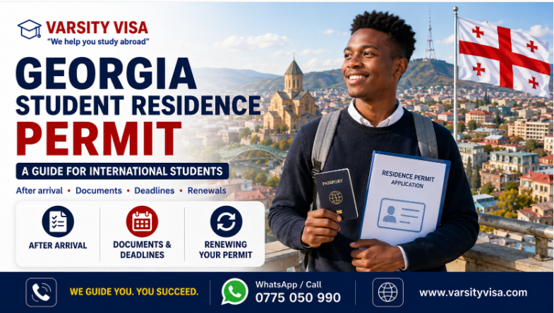 Georgia student residence permit guide for international students