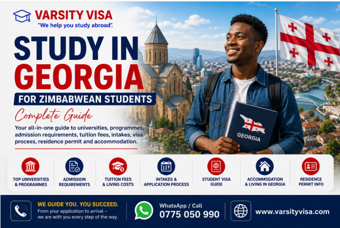 Study in Georgia for Zimbabwean students complete guide