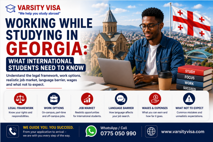 Working while studying in Georgia for international students